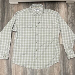 Poncho The Sapelo Men’s Button Down Size L